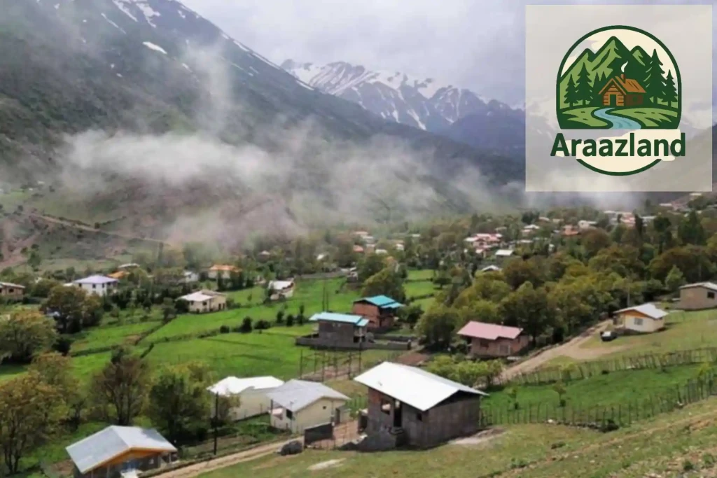 کلبه جنگلی در مرزن آباد چالوس